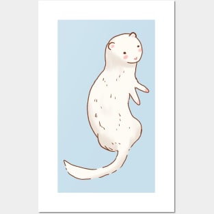 Ferret drawing Posters and Art